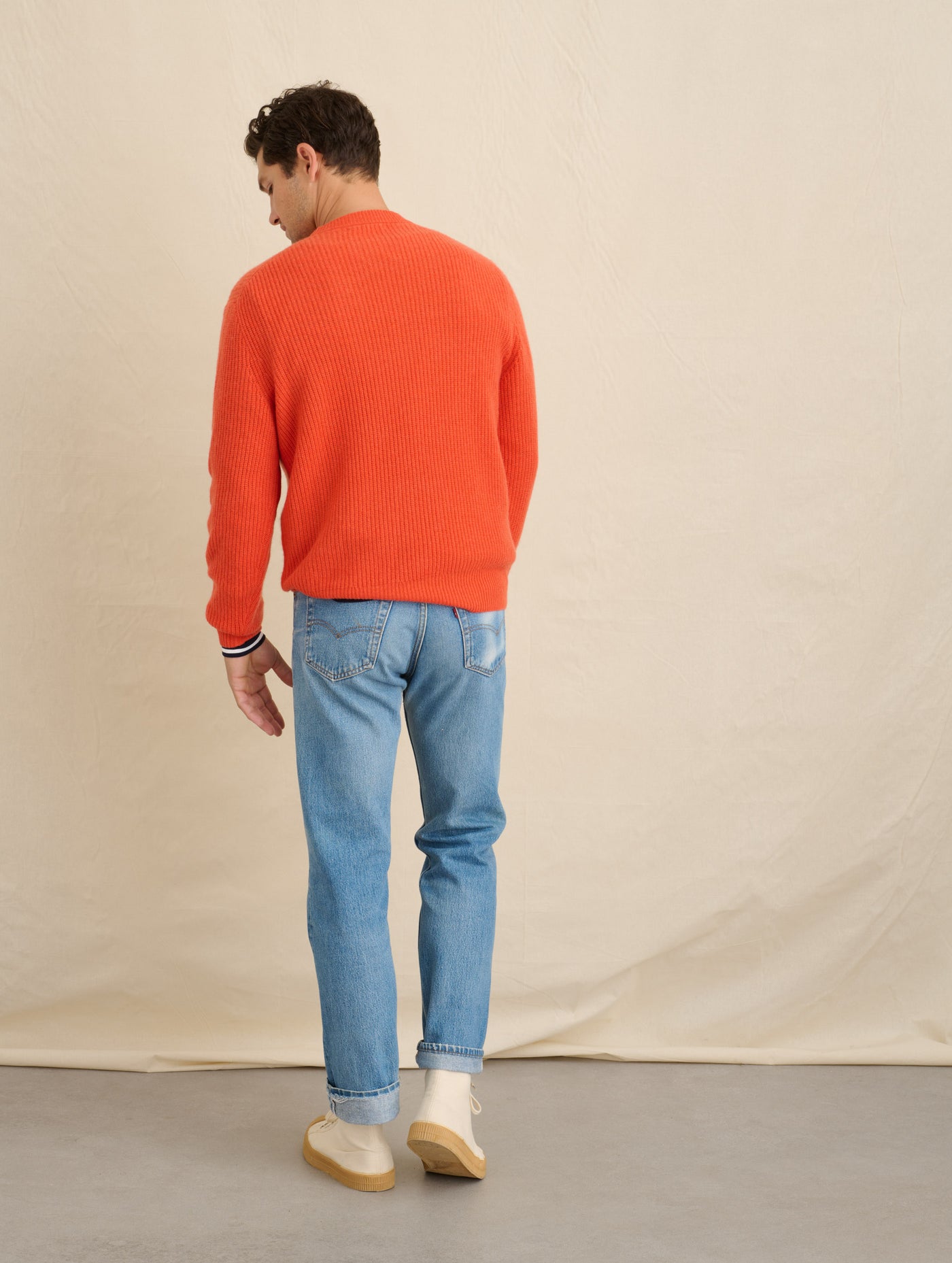 Jordan Sweater In Washed Cashmere