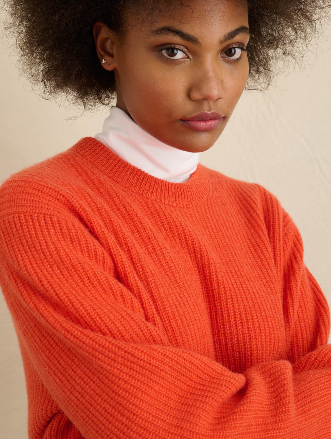 Jordan Sweater In Washed Cashmere