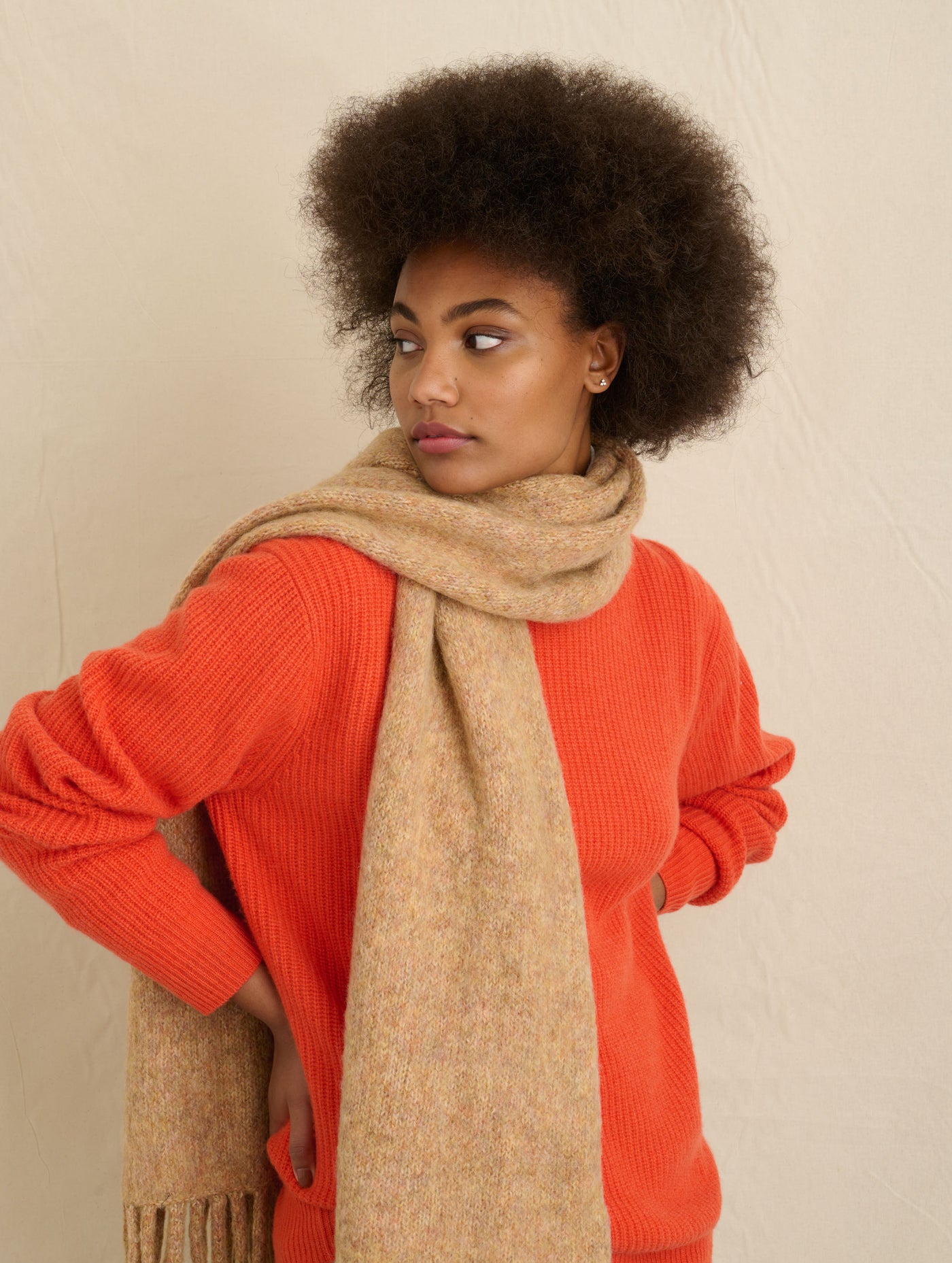 Jordan Sweater In Washed Cashmere