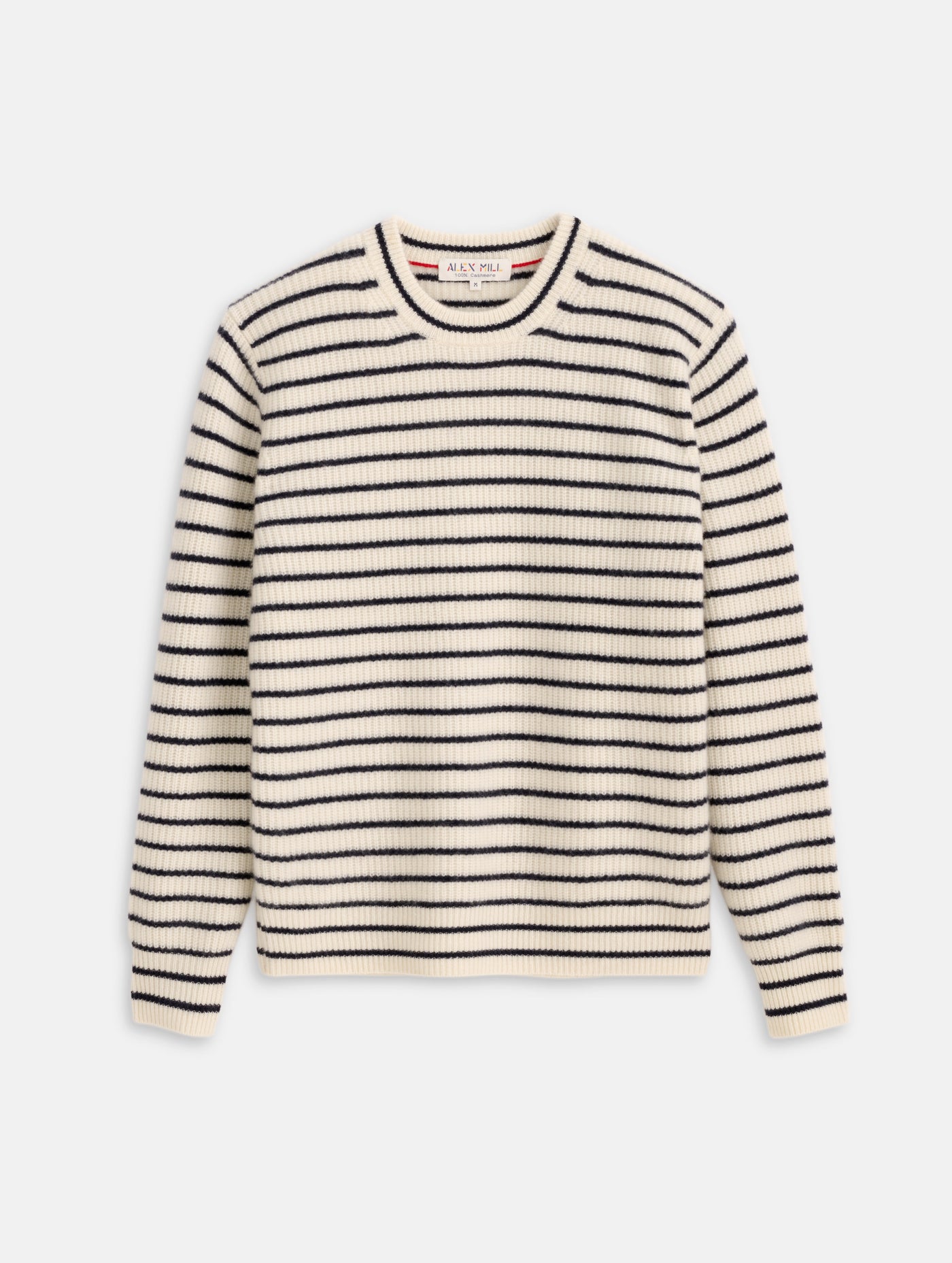 Jordan Sweater In Striped Cashmere
