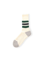 RoToTo Coarse Ribbed Old School Crew Socks