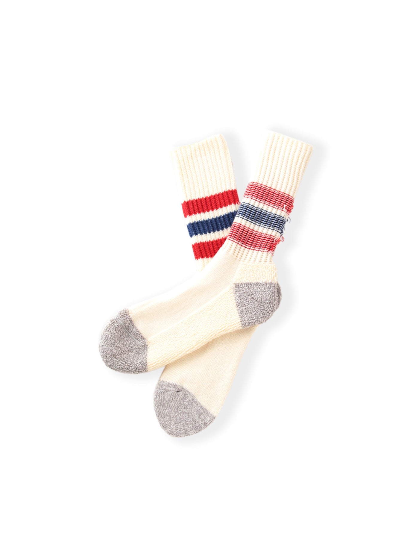 RoToTo Coarse Ribbed Old School Crew Socks