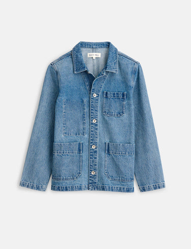 Britt Work Jacket In Denim