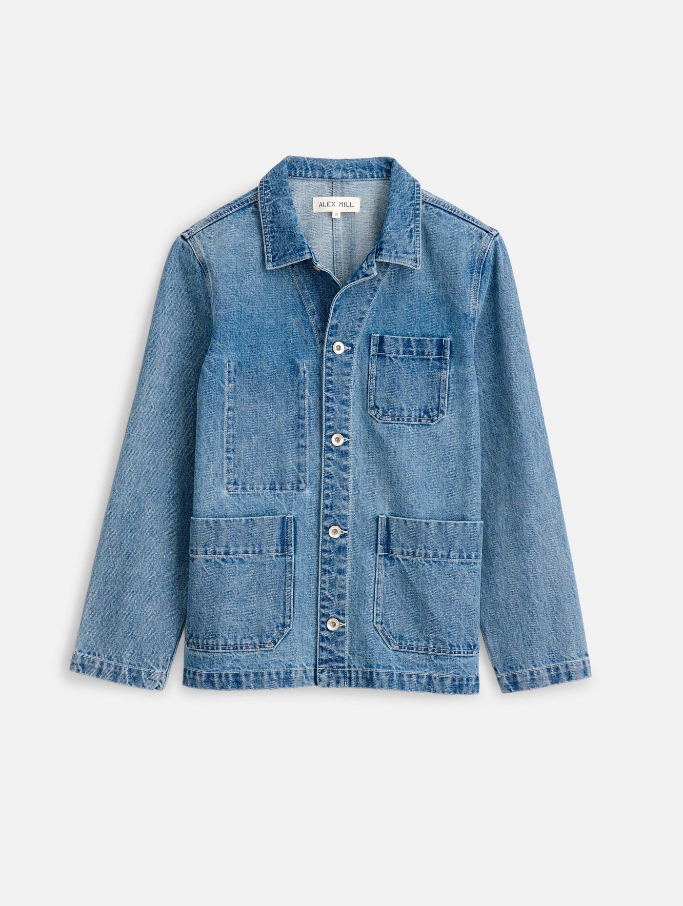 Britt Work Jacket in Denim Alex Mill Britt Work Jacket in Denim Alex Mill