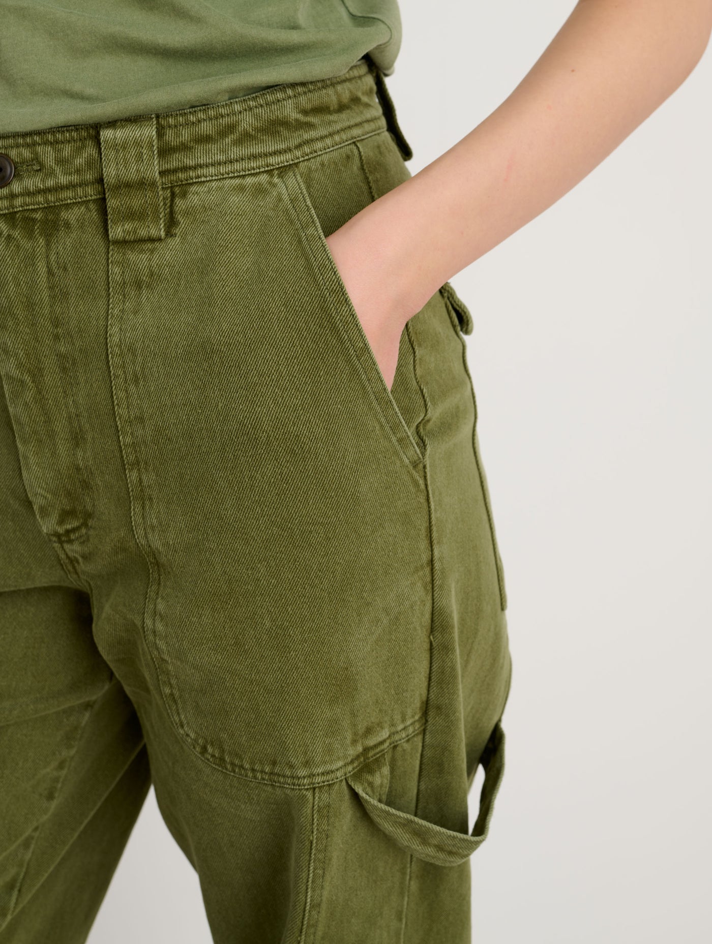 Phoebe Pant in Recycled Denim