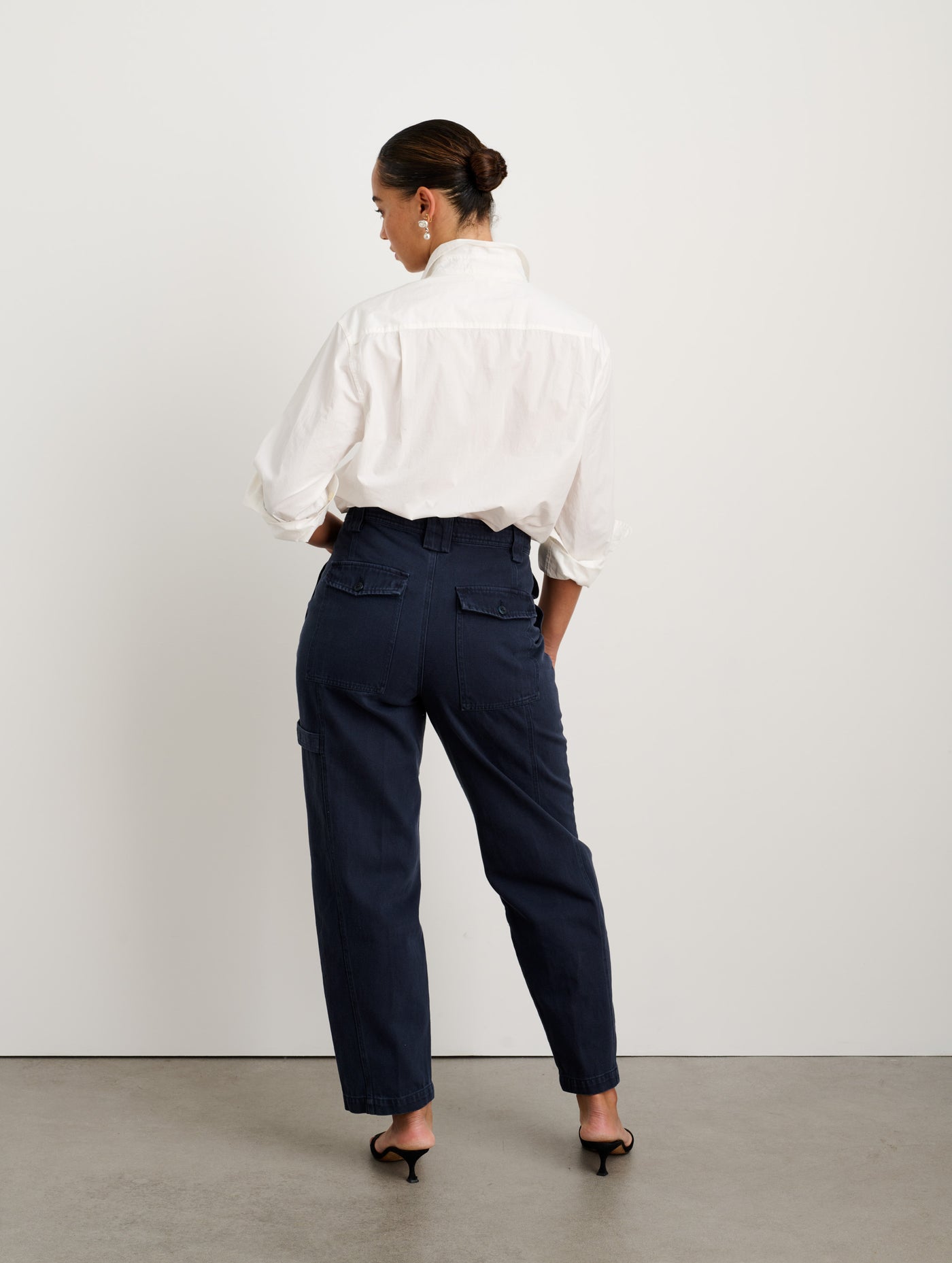 Phoebe Pant in Recycled Denim