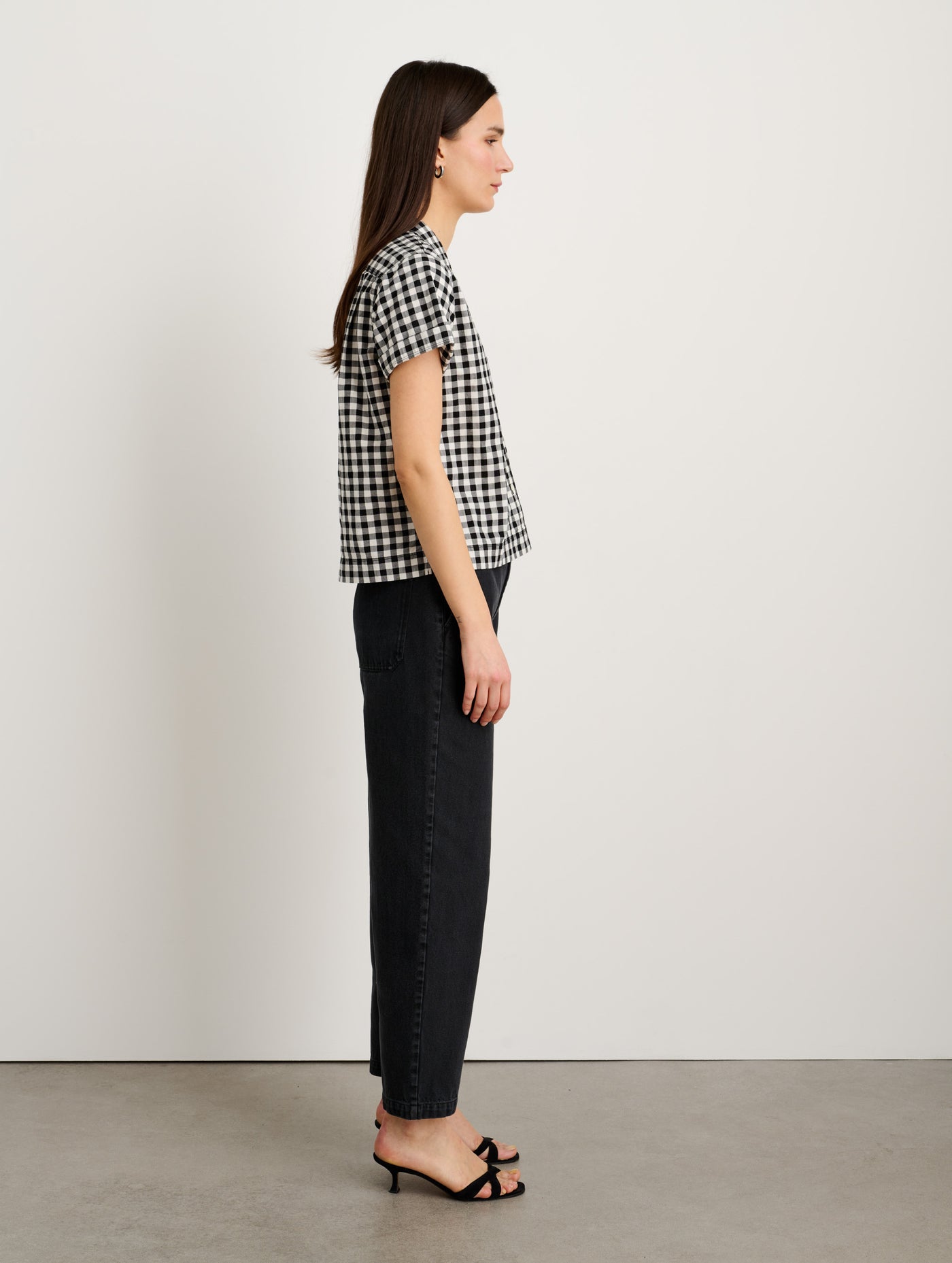 Maddie Camp Shirt in Gingham