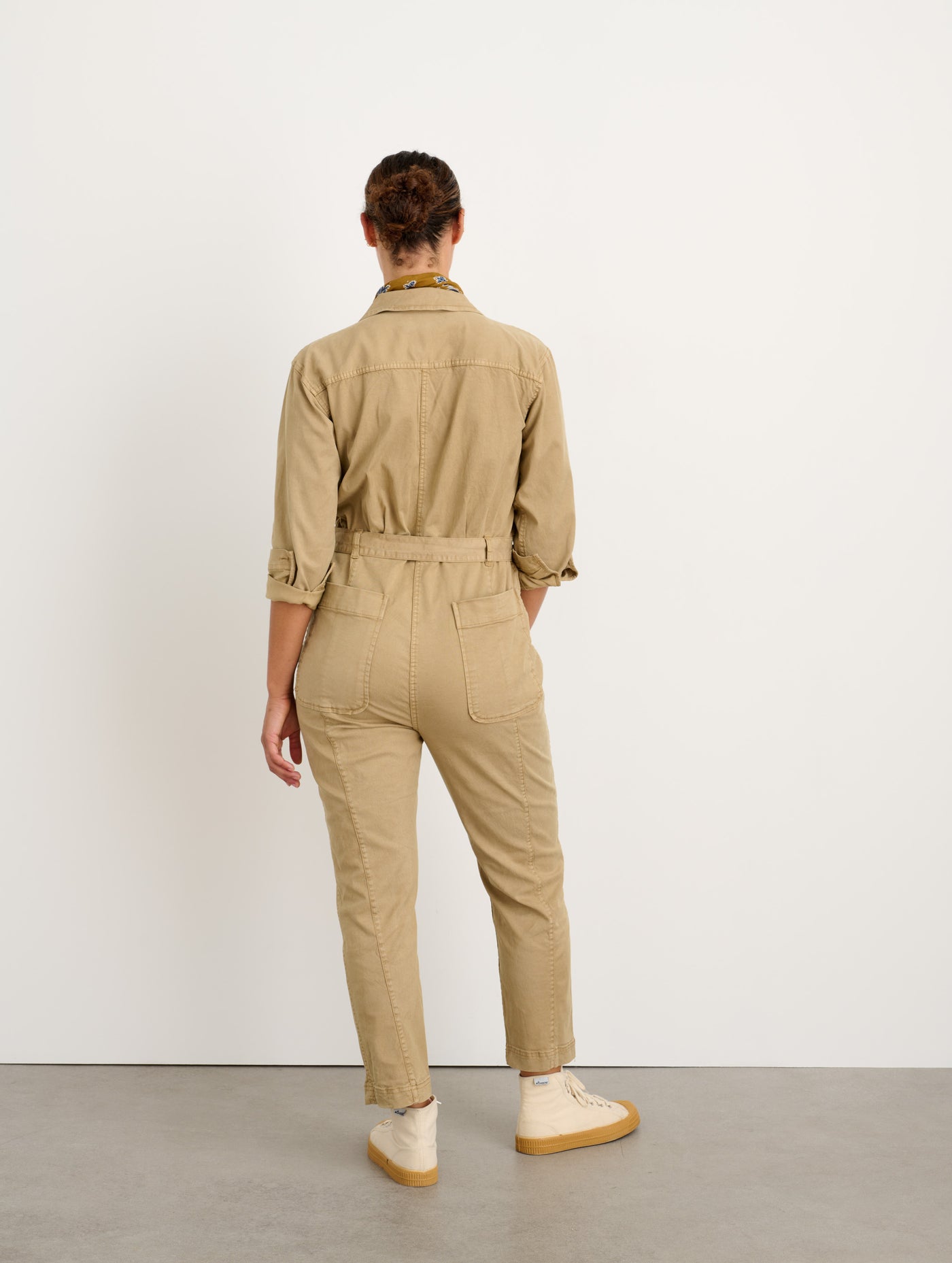 Expedition Jumpsuit in Washed Twill