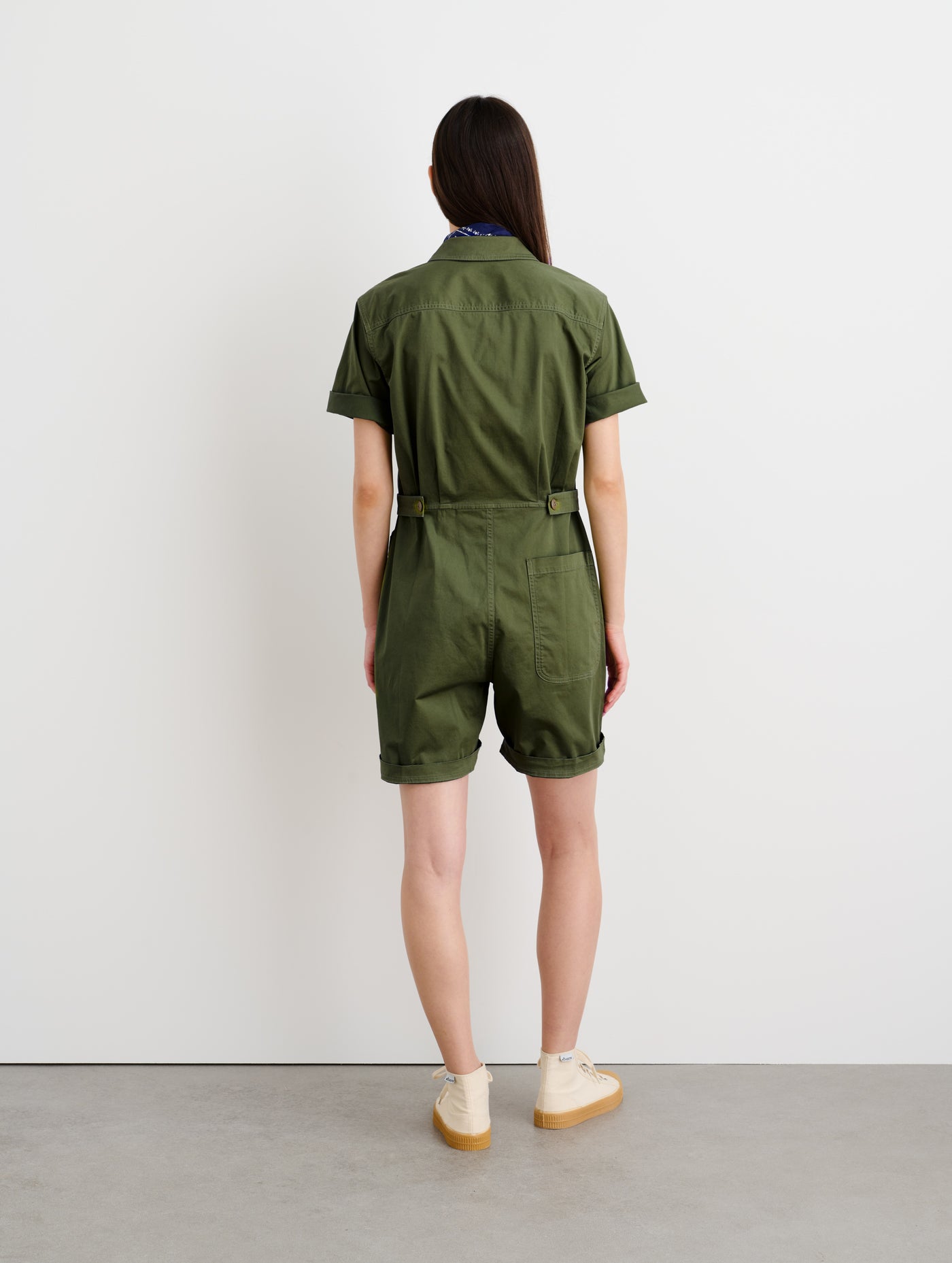 Standard Short Jumpsuit in Cotton Twill – Alex Mill